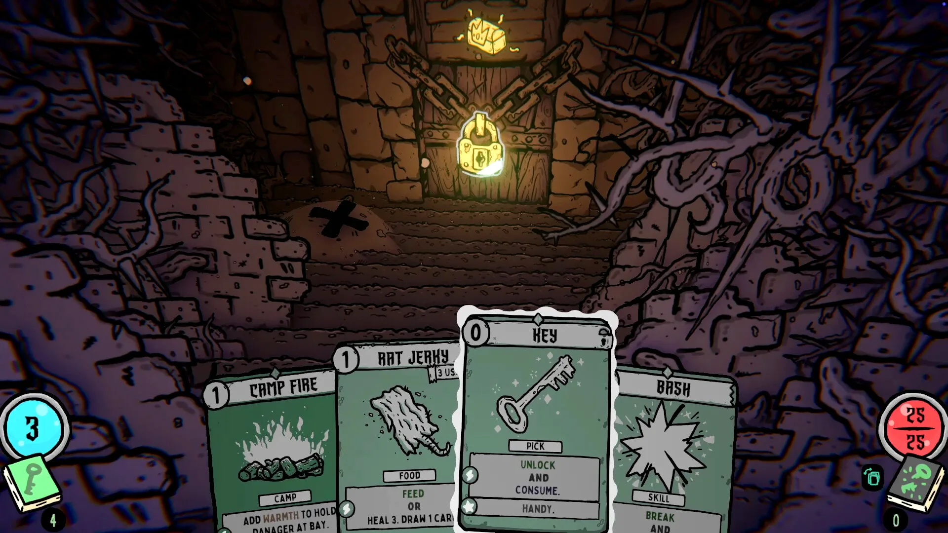 Shroom and Gloom : deux paquets de cartes au lieu d'un, et on mange ses ennemis plutôt que de les bloquer