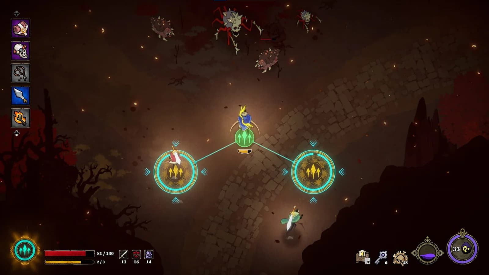Dante's hell has never been so beautiful to roam thirty-three strong