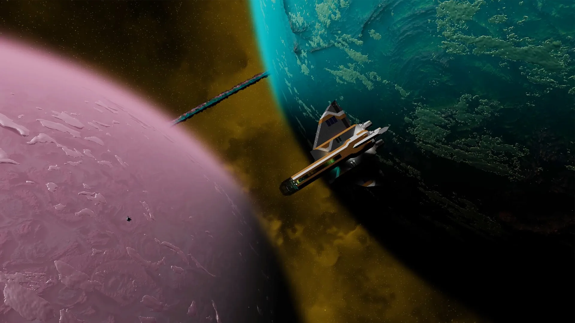 Approximately Up, l exploration des planetes et le pilotage en vue subjective