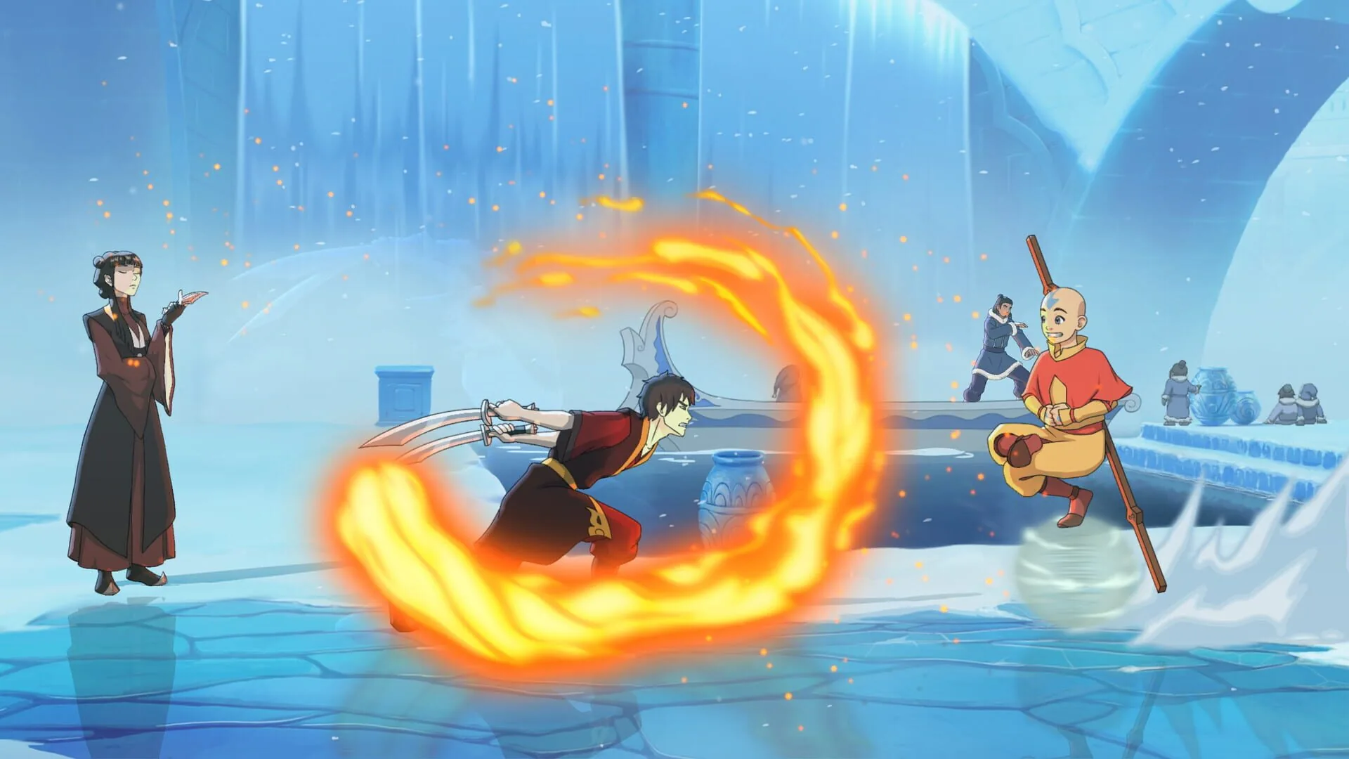 Avatar Legends The Fighting Game, le système de Flow qui donne à chaque combattant une identité propre