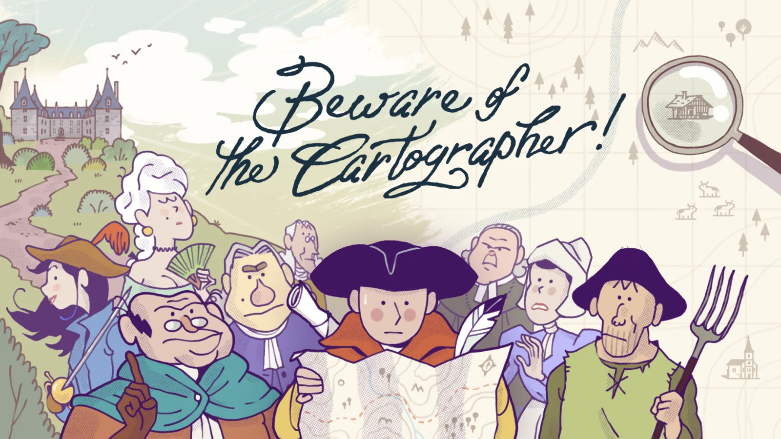 Beware of the Cartographer, la direction artistique de Quentin Vijoux et son magical realism
