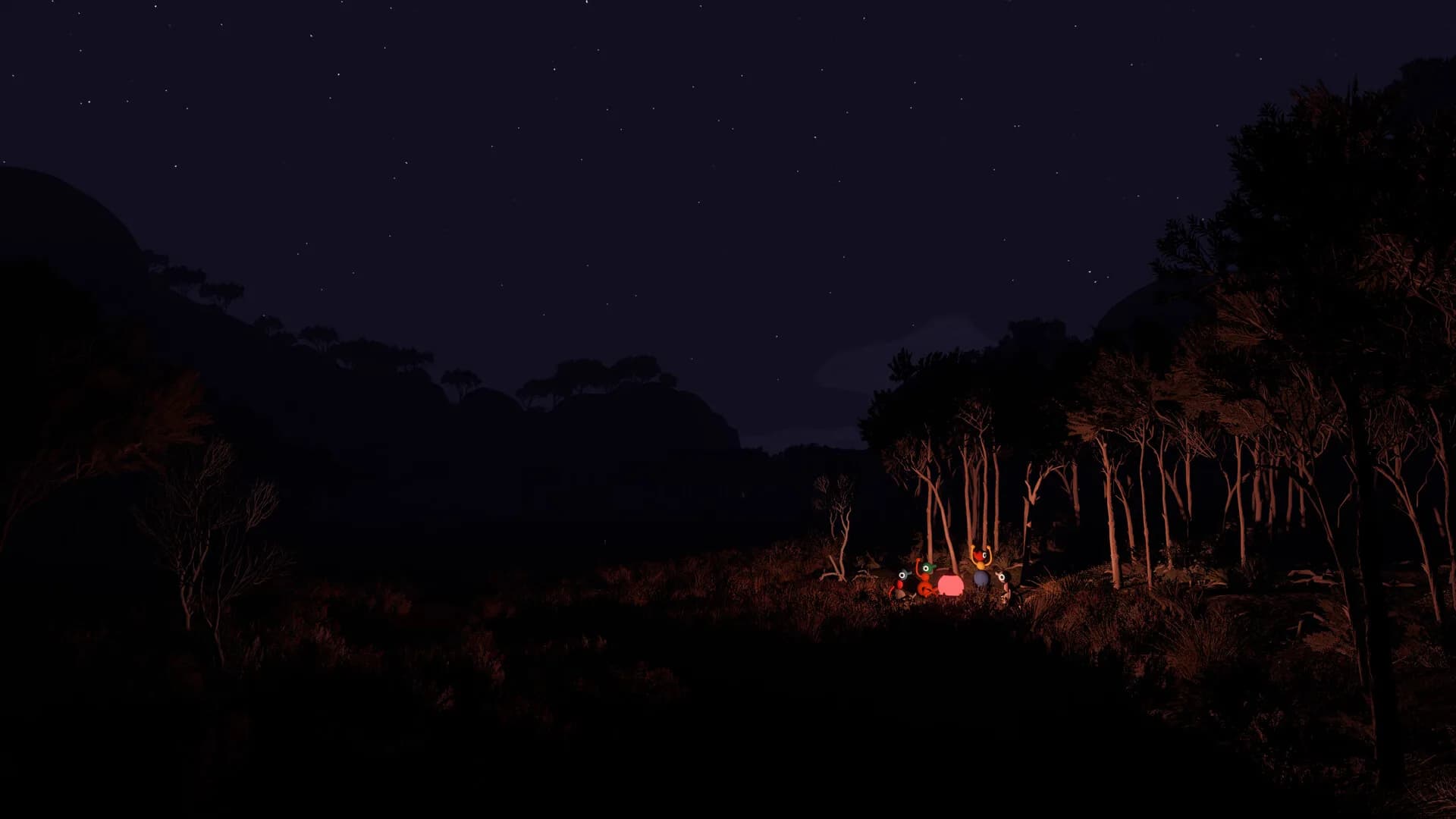 Big Walk, the structures to explore and the two-player puzzles in the open world