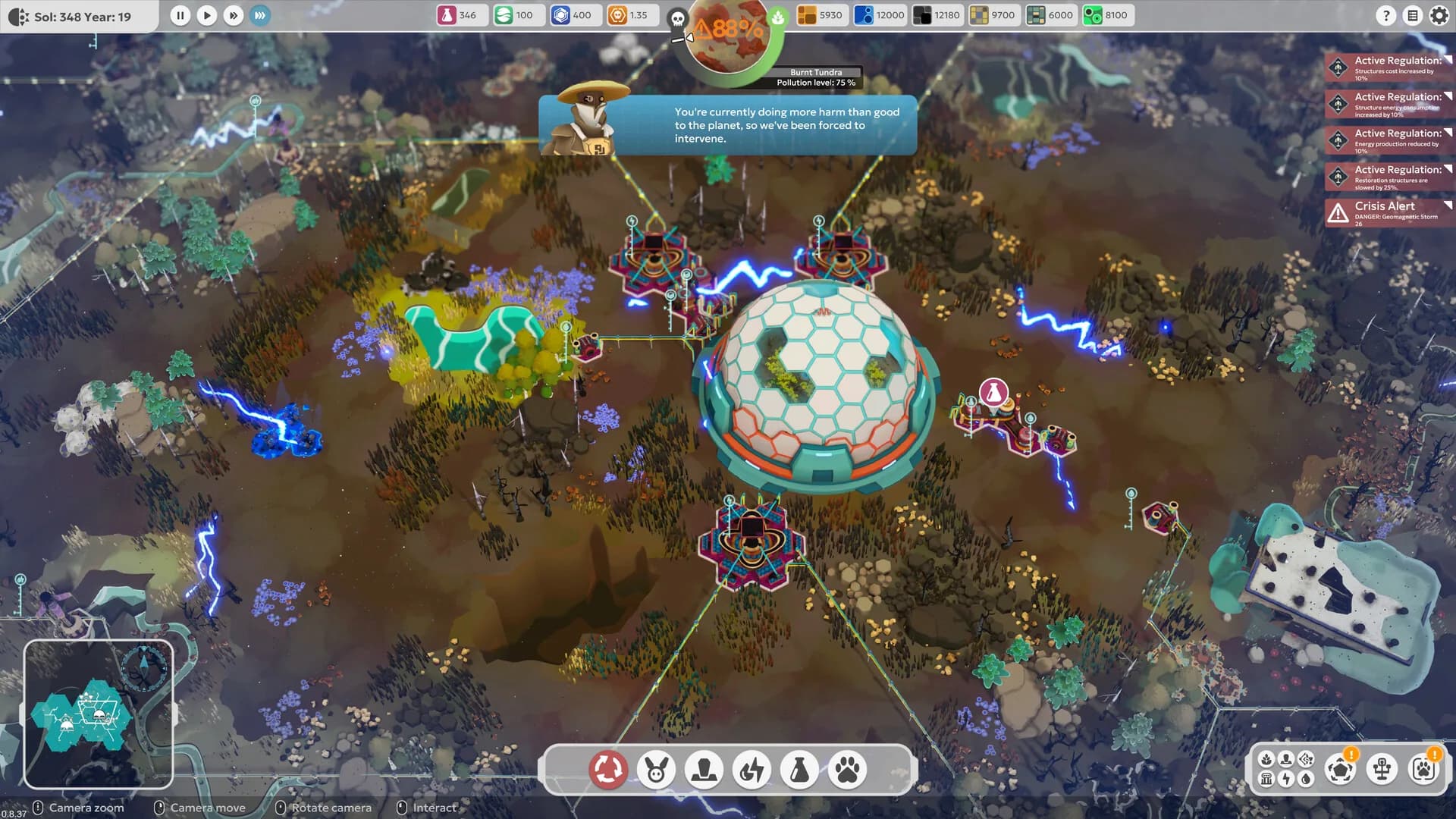 BioEden, un dome et ses especes