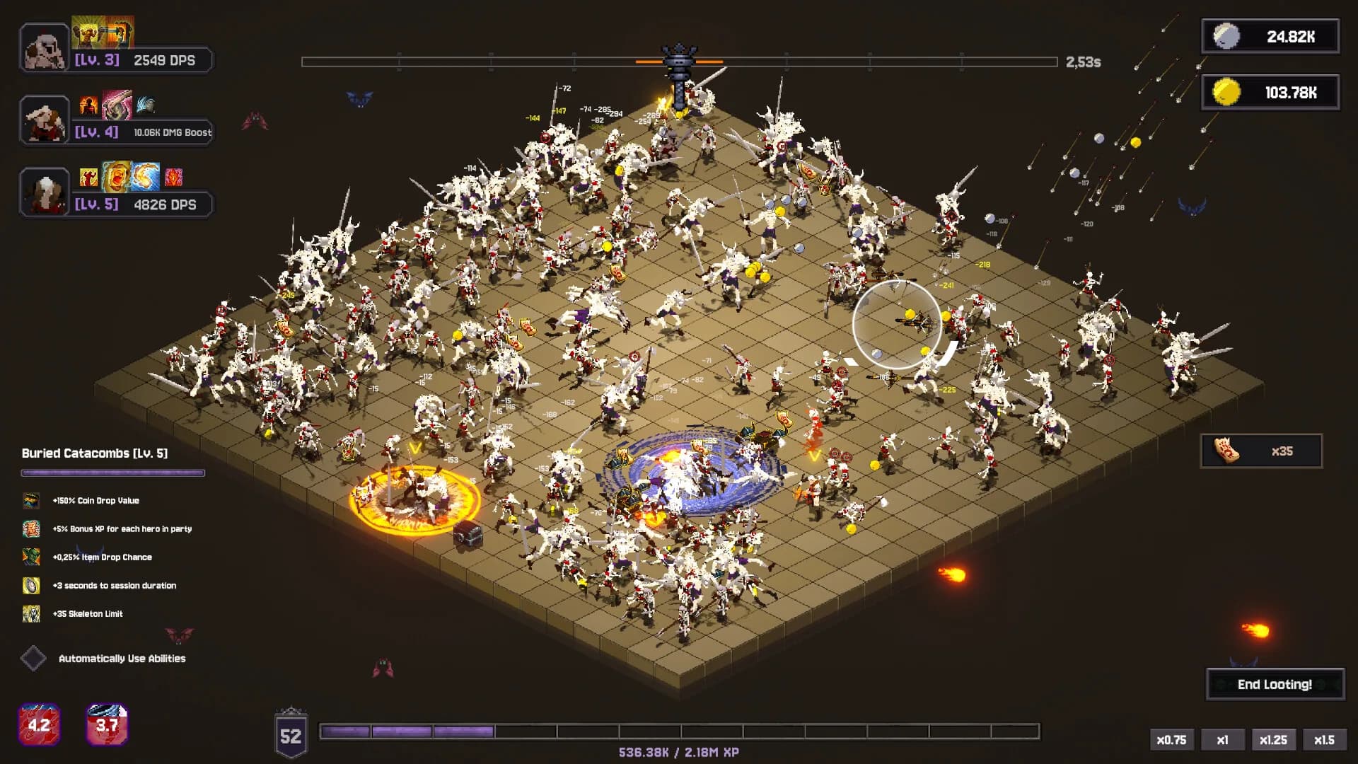 Bones and Coins, la forge et les armes