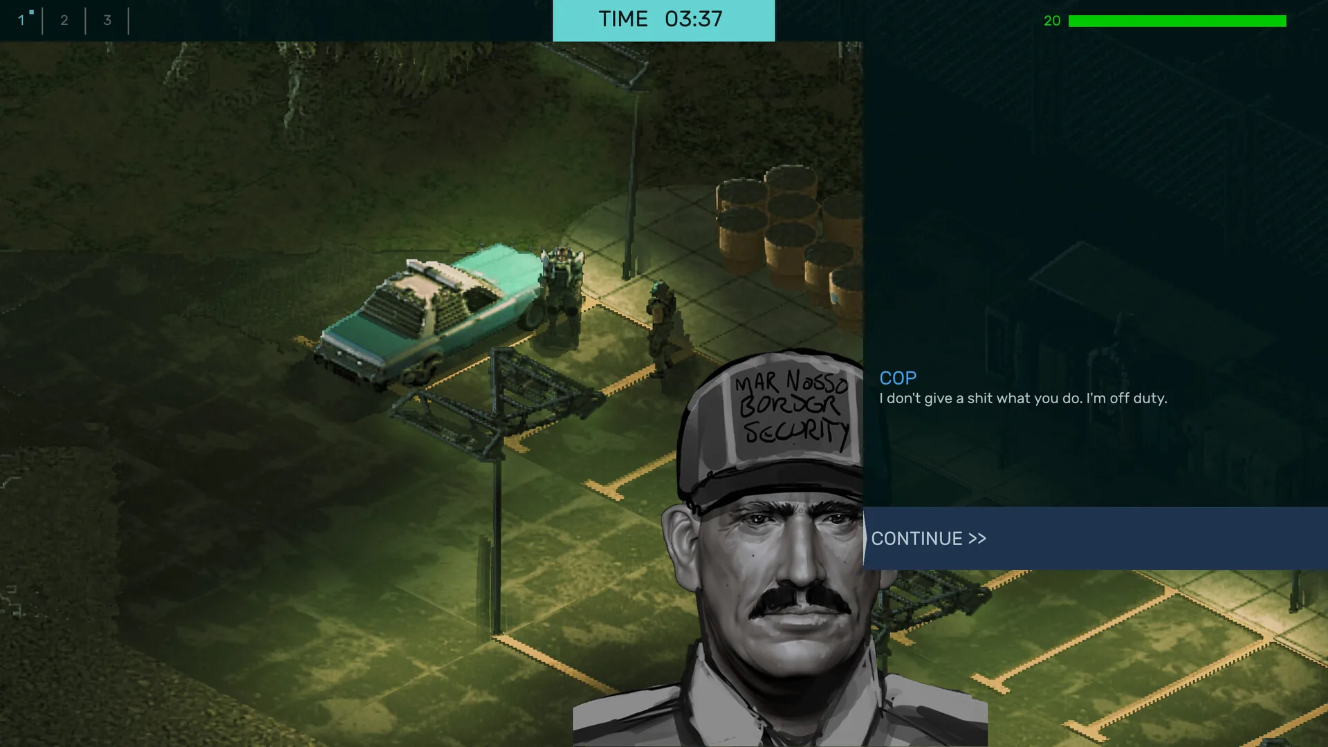 Brigador Killers, the arsenal and the workshop