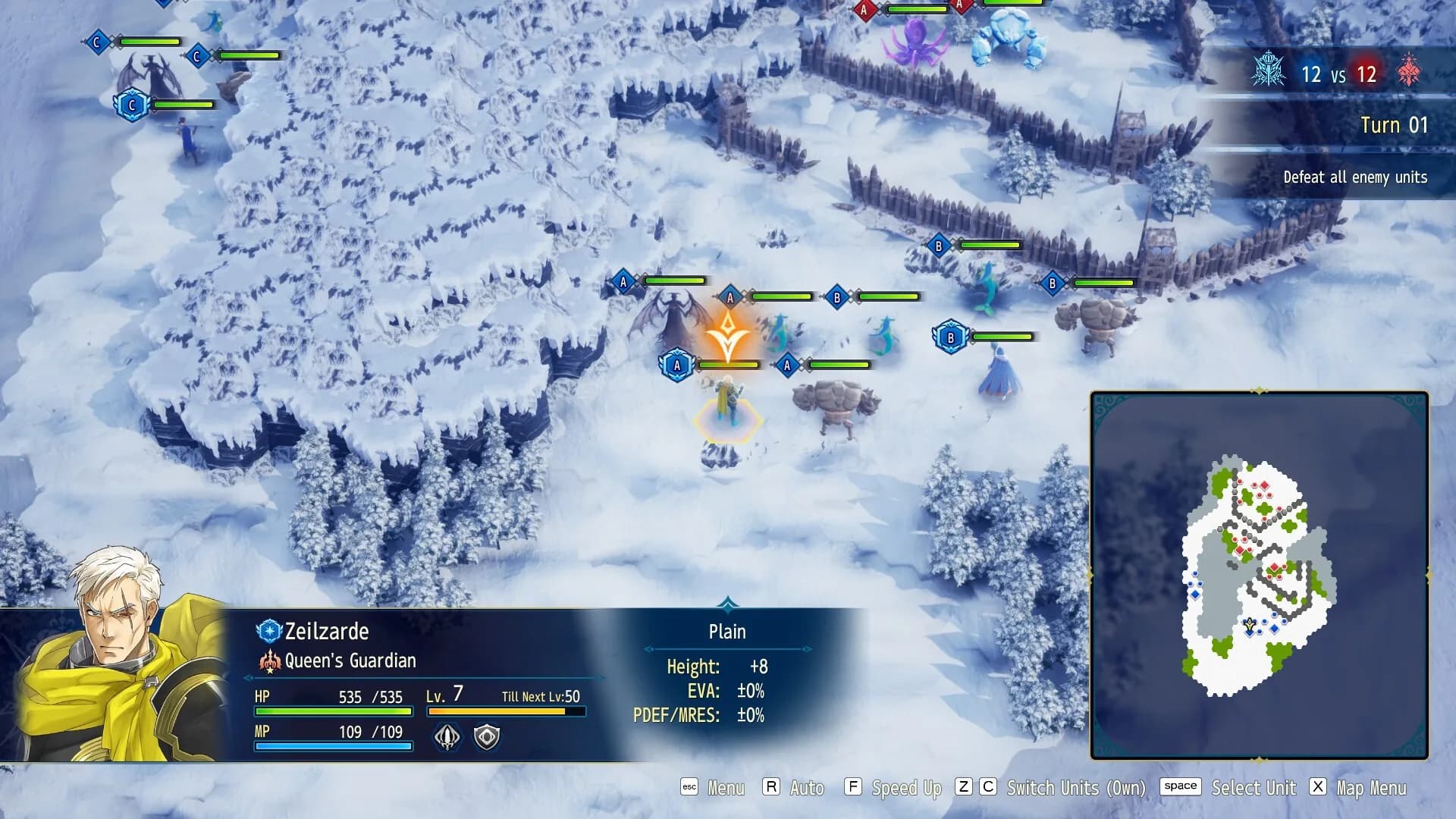 Brigandine Abyss: the demo was locked at 30 frames per second, and that explains a good part of the misunderstanding