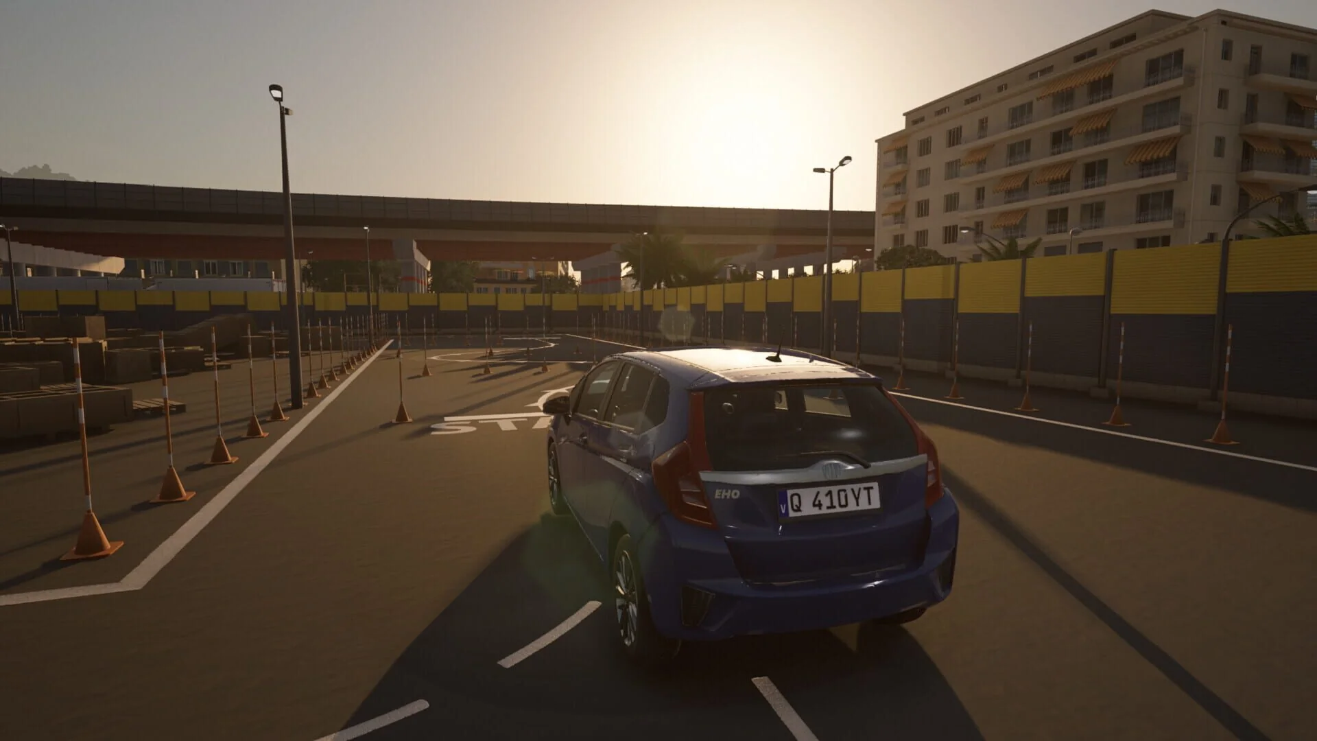 City Car Driving 2.0, conduite de nuit sous la pluie