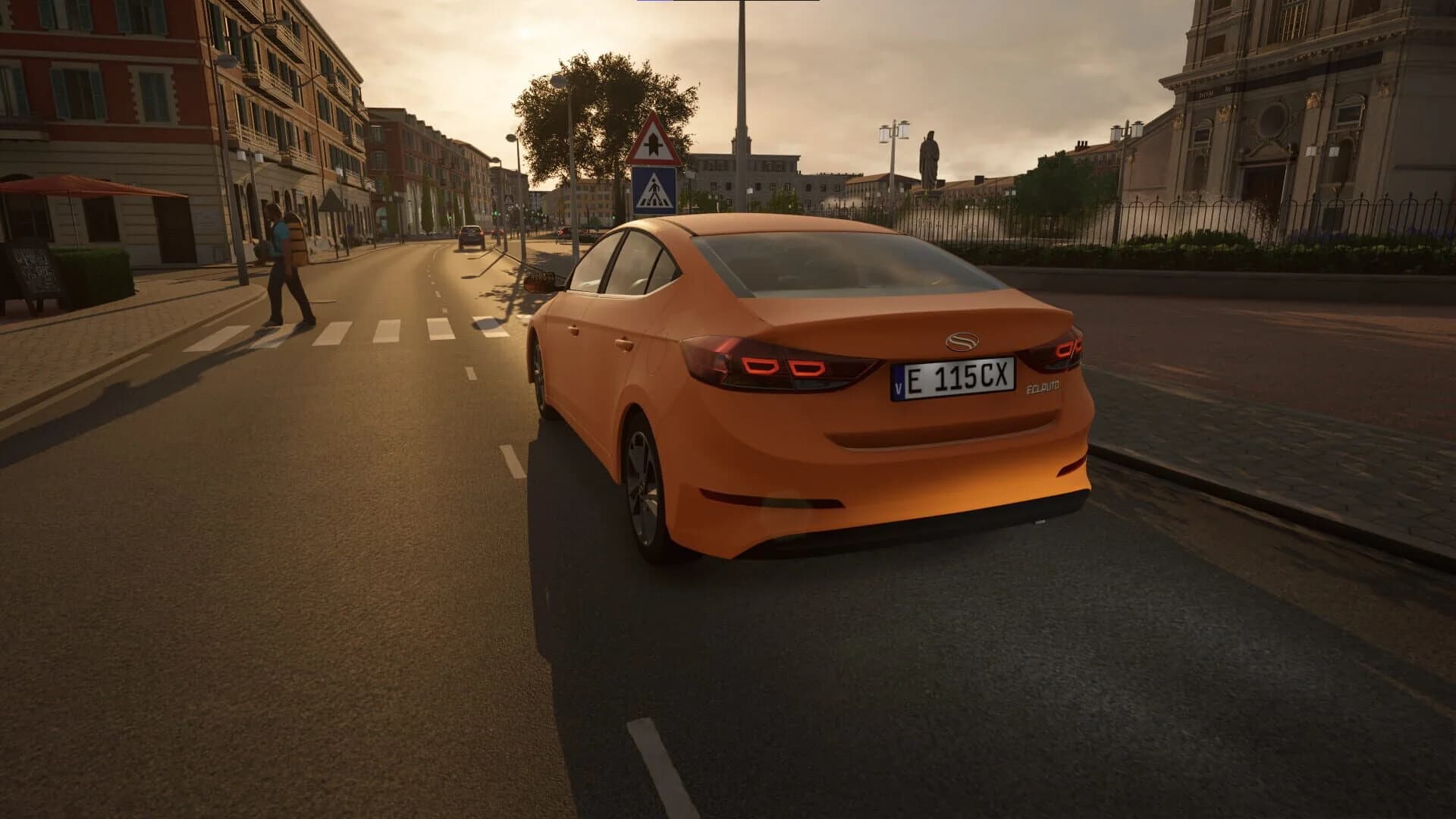 City Car Driving 2.0, environnement forestier