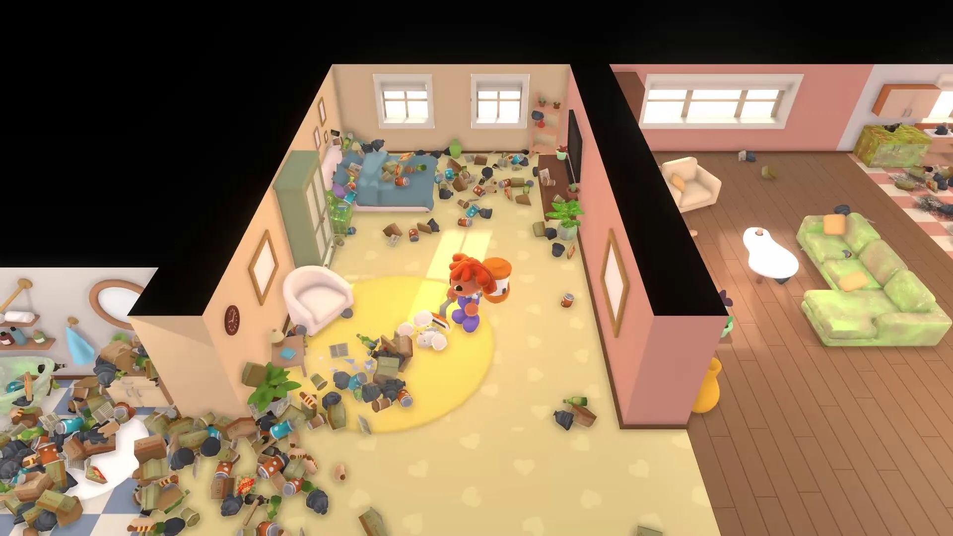 Cleaning Up!, environment