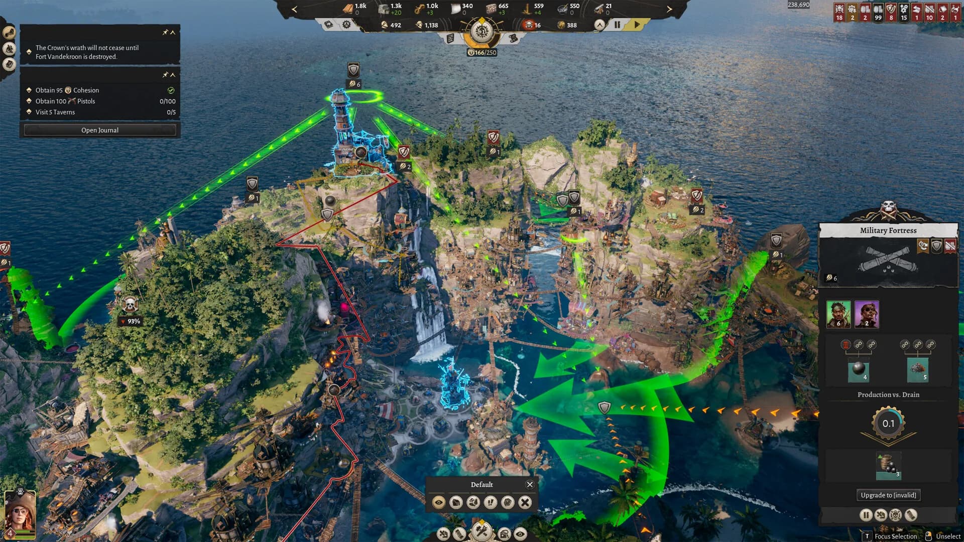 Corsair Cove, l'ambiance de l'âge d'or de la piraterie