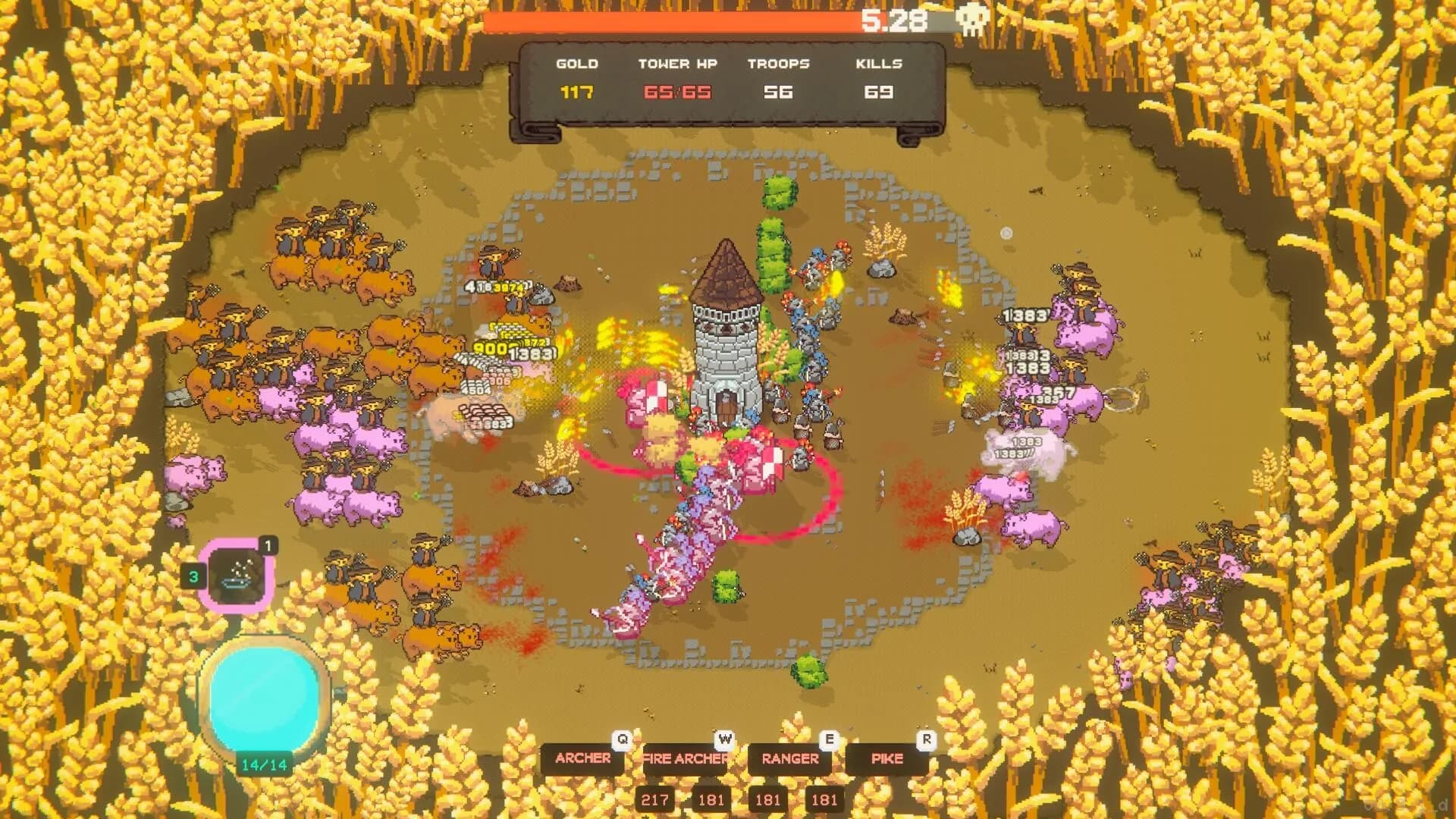 Crown Siege, une vague d ennemis