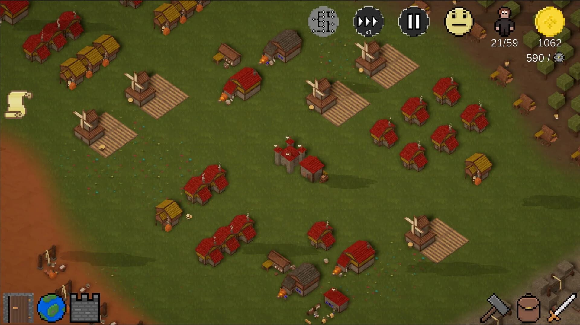 Cube Kingdoms est si mignon qu'on en oublie qu'on y massacre des gobelins par charrettes entières