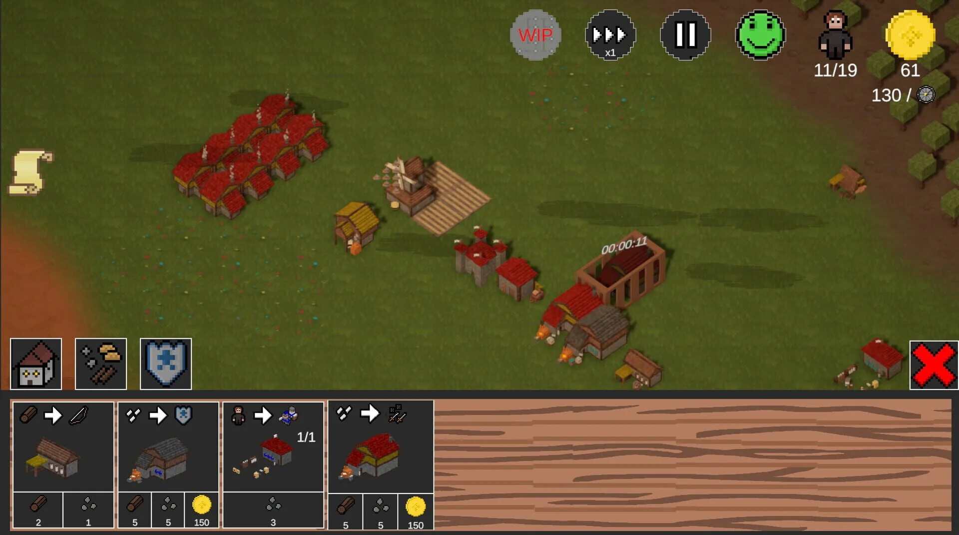 Cube Kingdoms, les villageois et leurs petits animaux