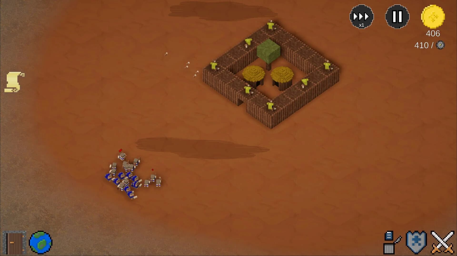Cube Kingdoms, un royaume prospère en fin de partie