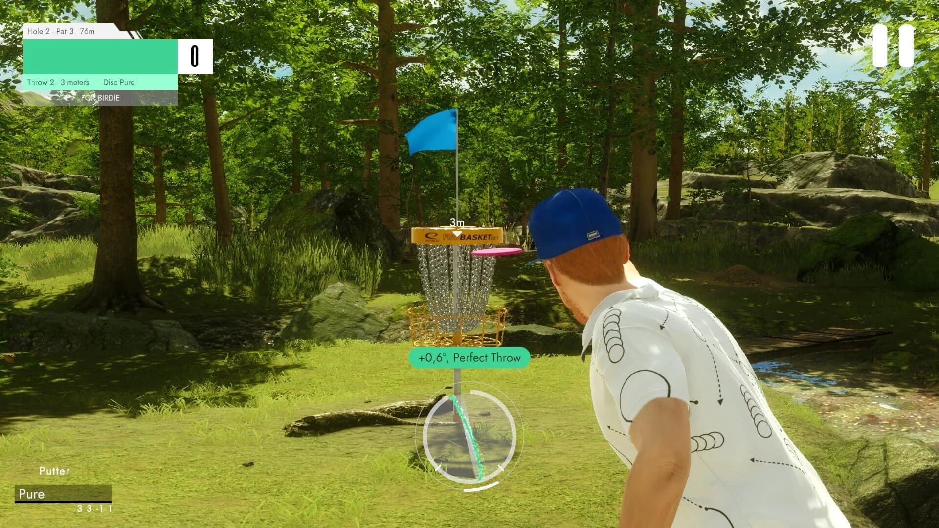 Disc Golf Masters, le multijoueur sur un parcours
