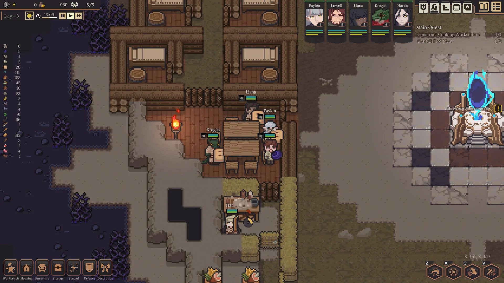 Dungeon Settlers, a deep room and its creatures