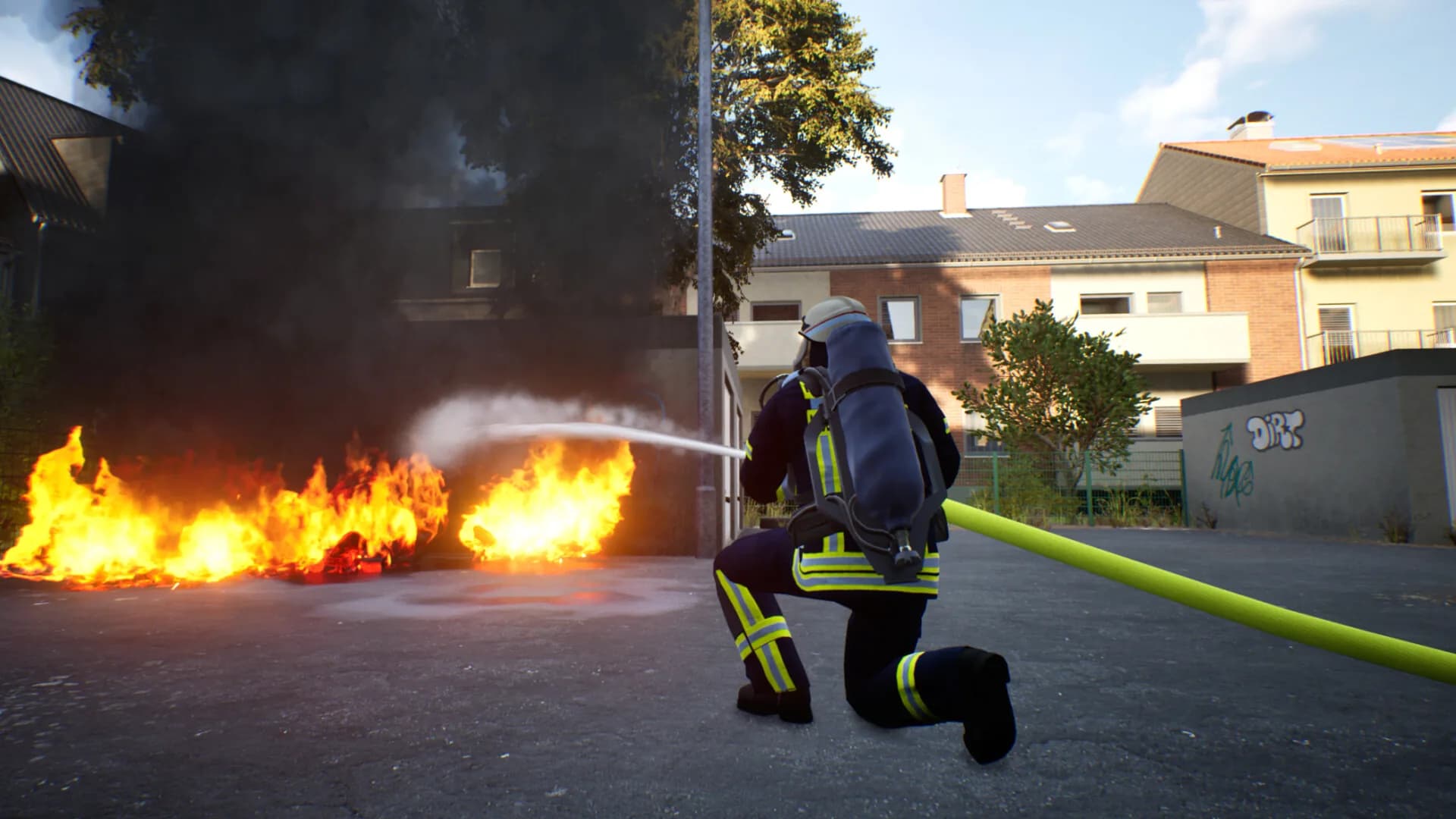 Emergency Call - The Firefighting Simulation 3: the firefighter's job simulated up close, and rebuilt from scratch