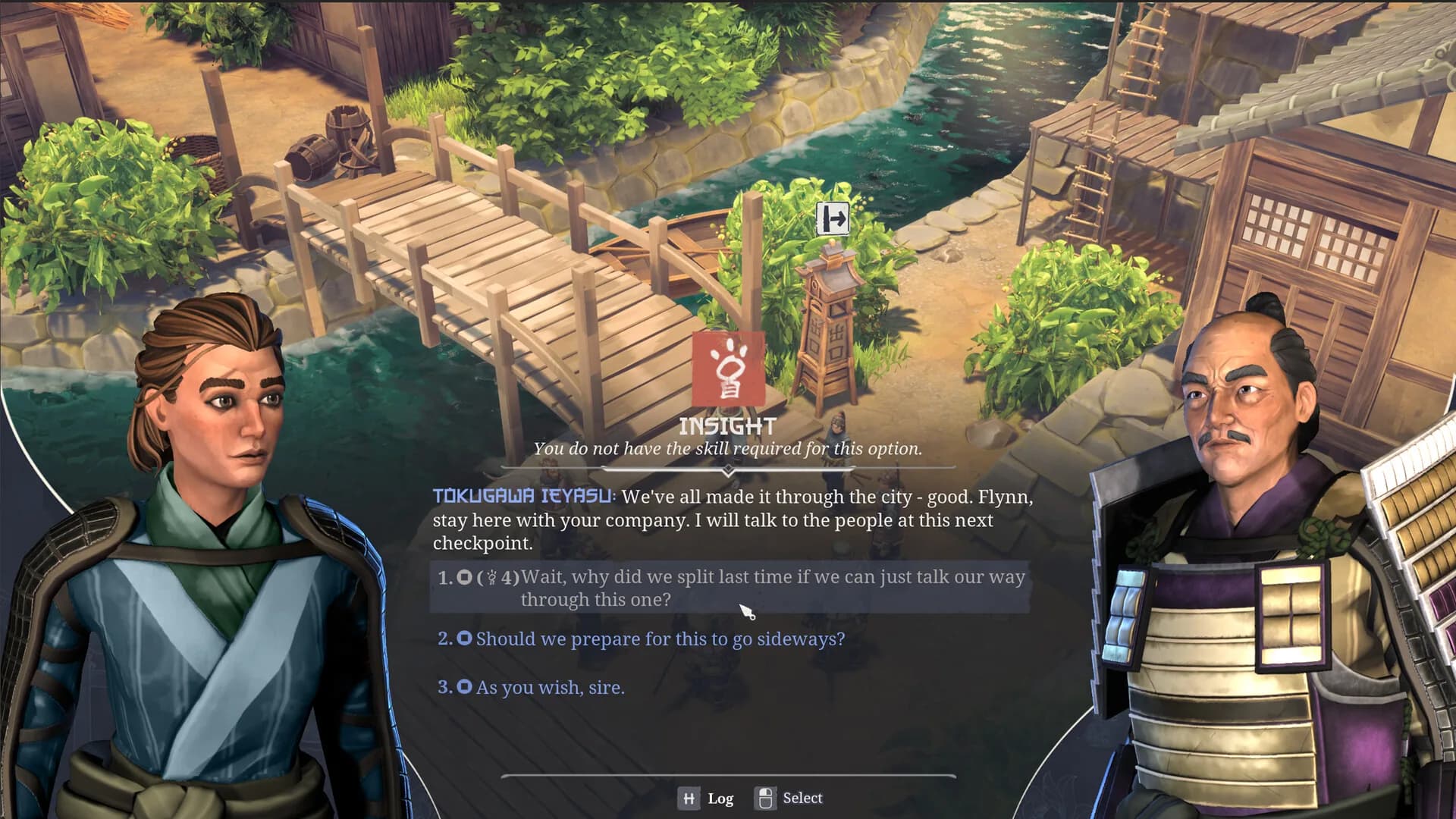 Expeditions Samurai, turn-based combat and stealth