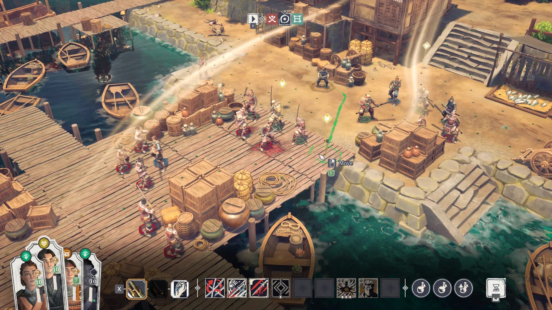 Expeditions Samurai, the companions and their personal quests