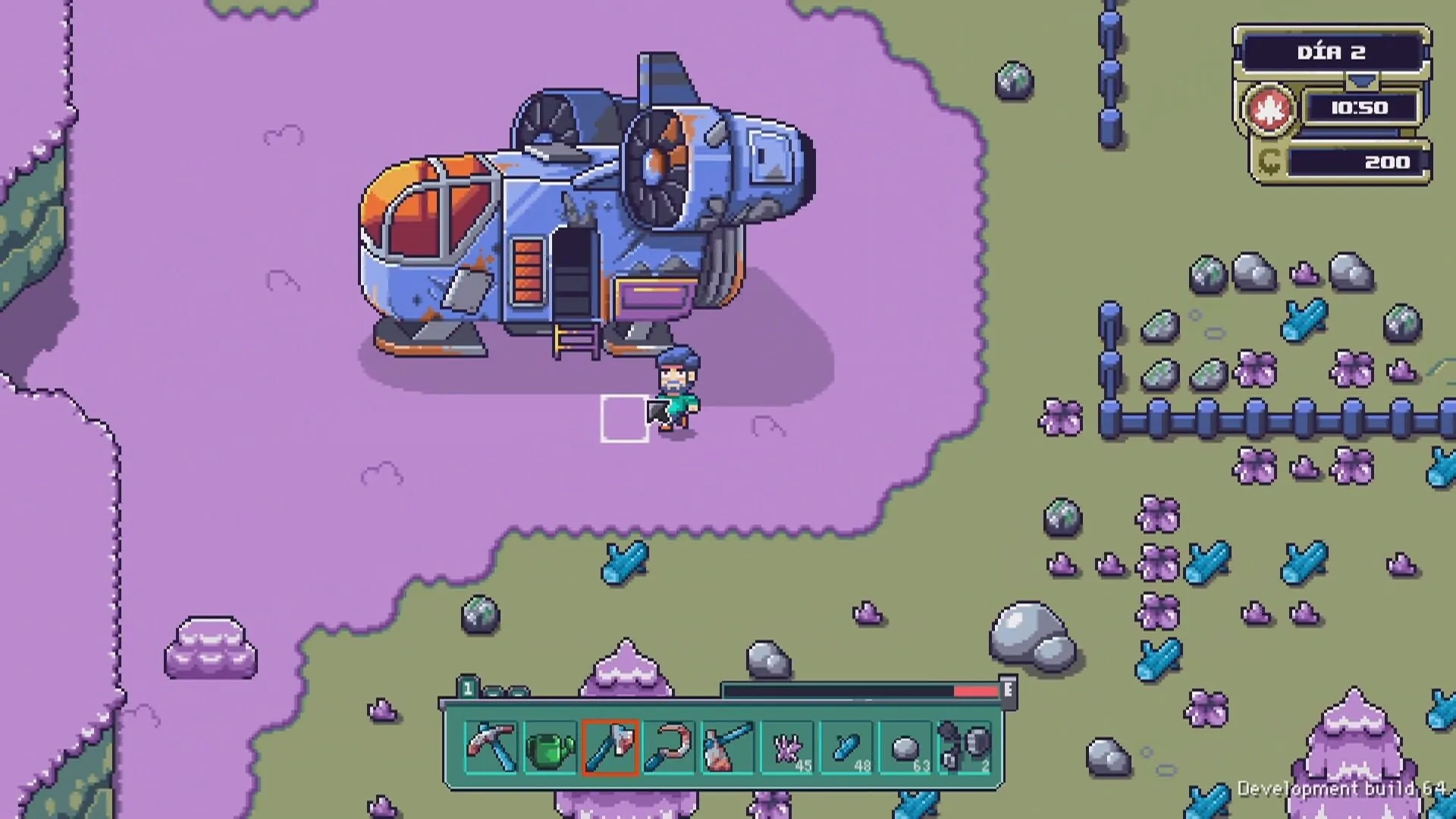 Farlands assume son ADN de Stardew Valley, mais l'espace lui donne enfin une vraie raison d'exister