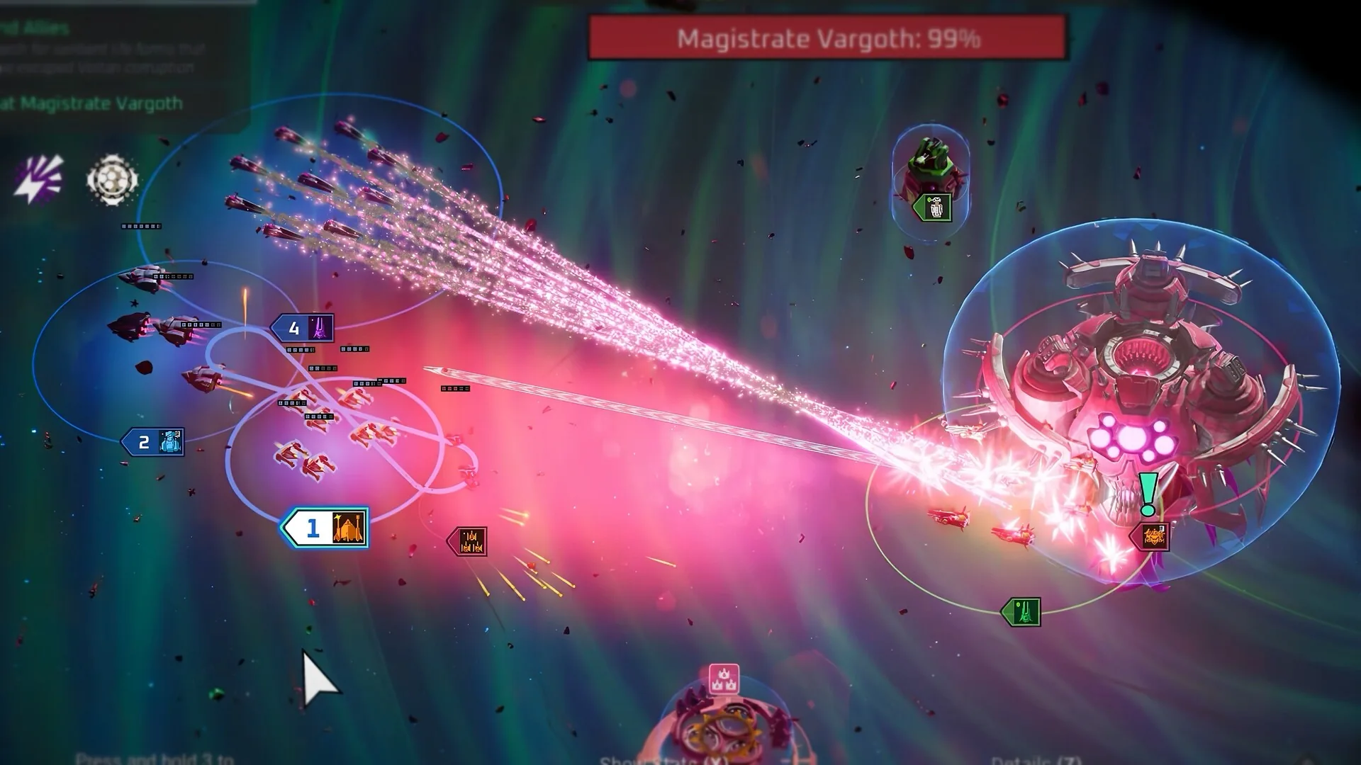 Fleetbreakers, le vaisseau-mere