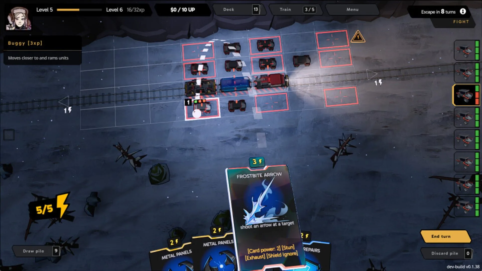 Fogpiercer fait de votre train votre deck, et c'est l'idée qui manquait au roguelike deckbuilder