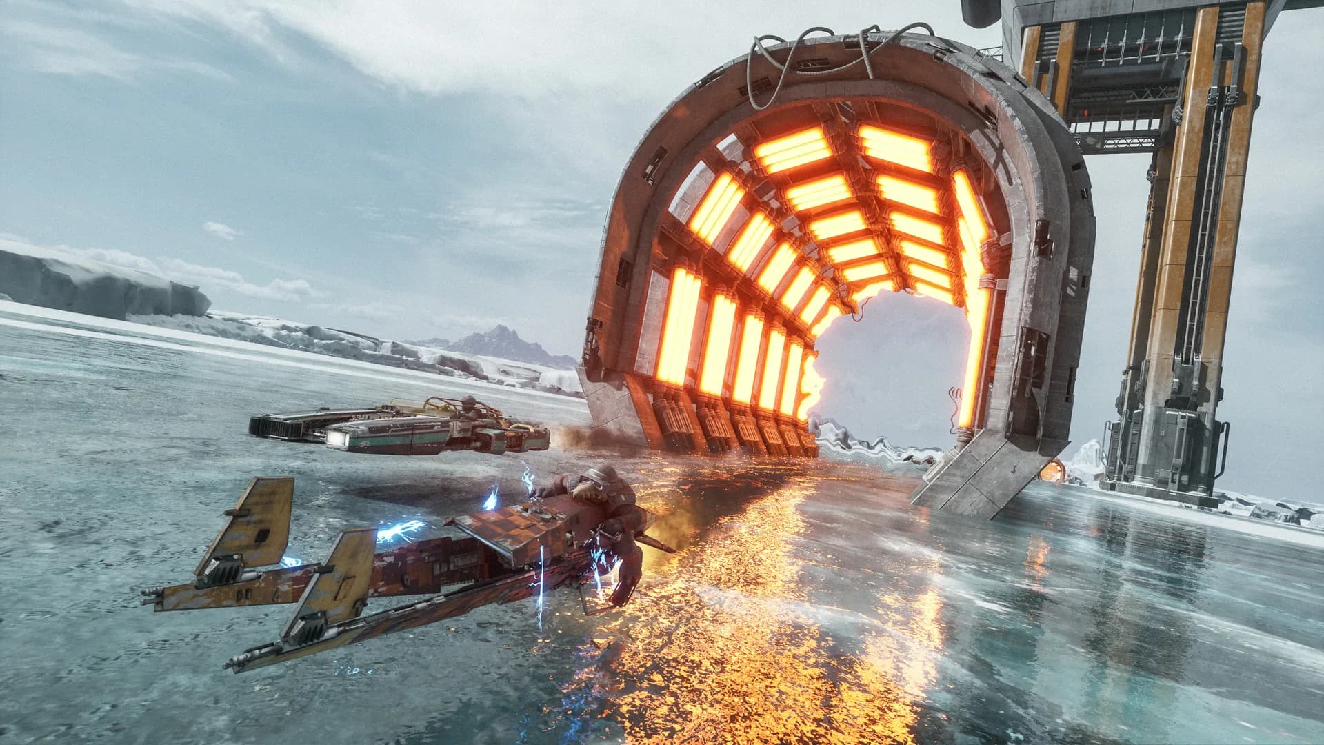Star Wars: Galactic Racer, Sebulba and the podracers