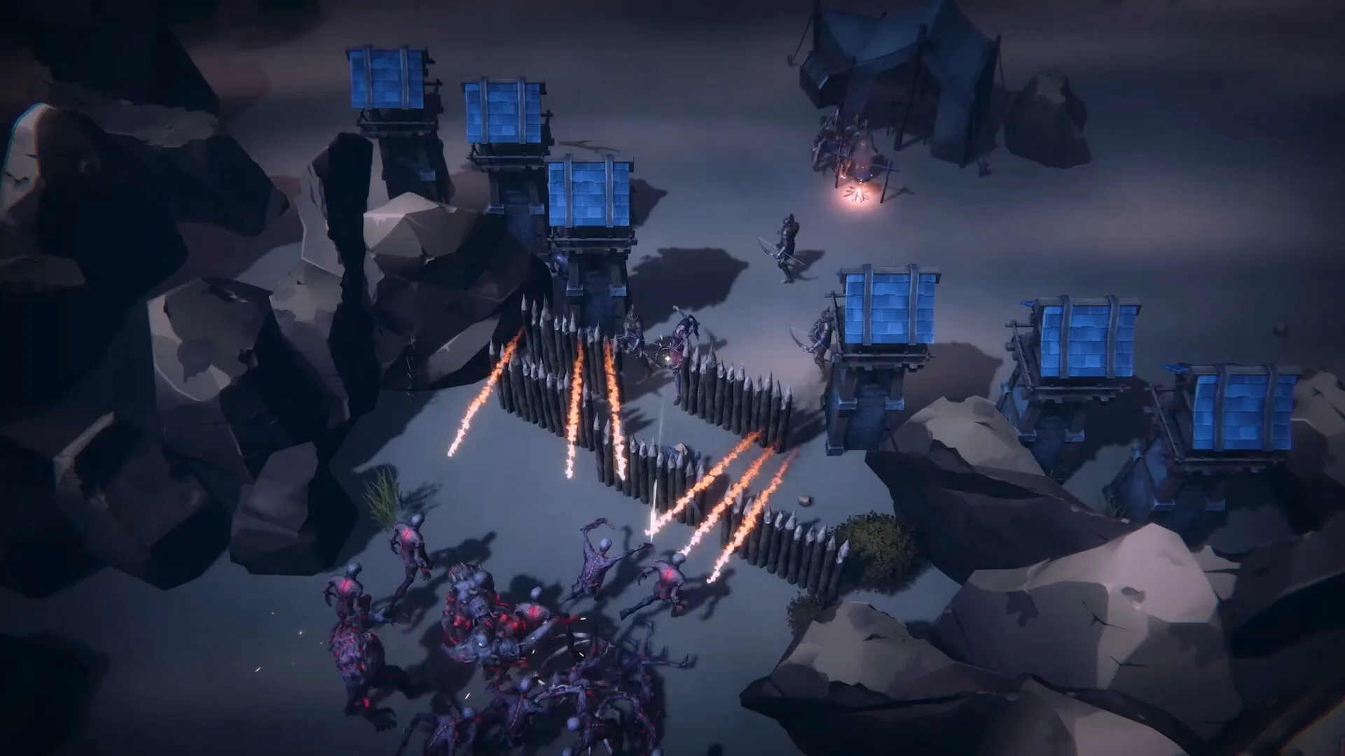 Land of Glarefall, la construction d un avant-poste