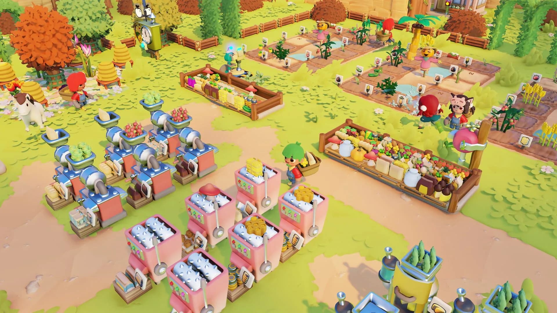 Go-Go Town!, l'automatisation de la logistique et l'assignation des ouvriers en pleine ville