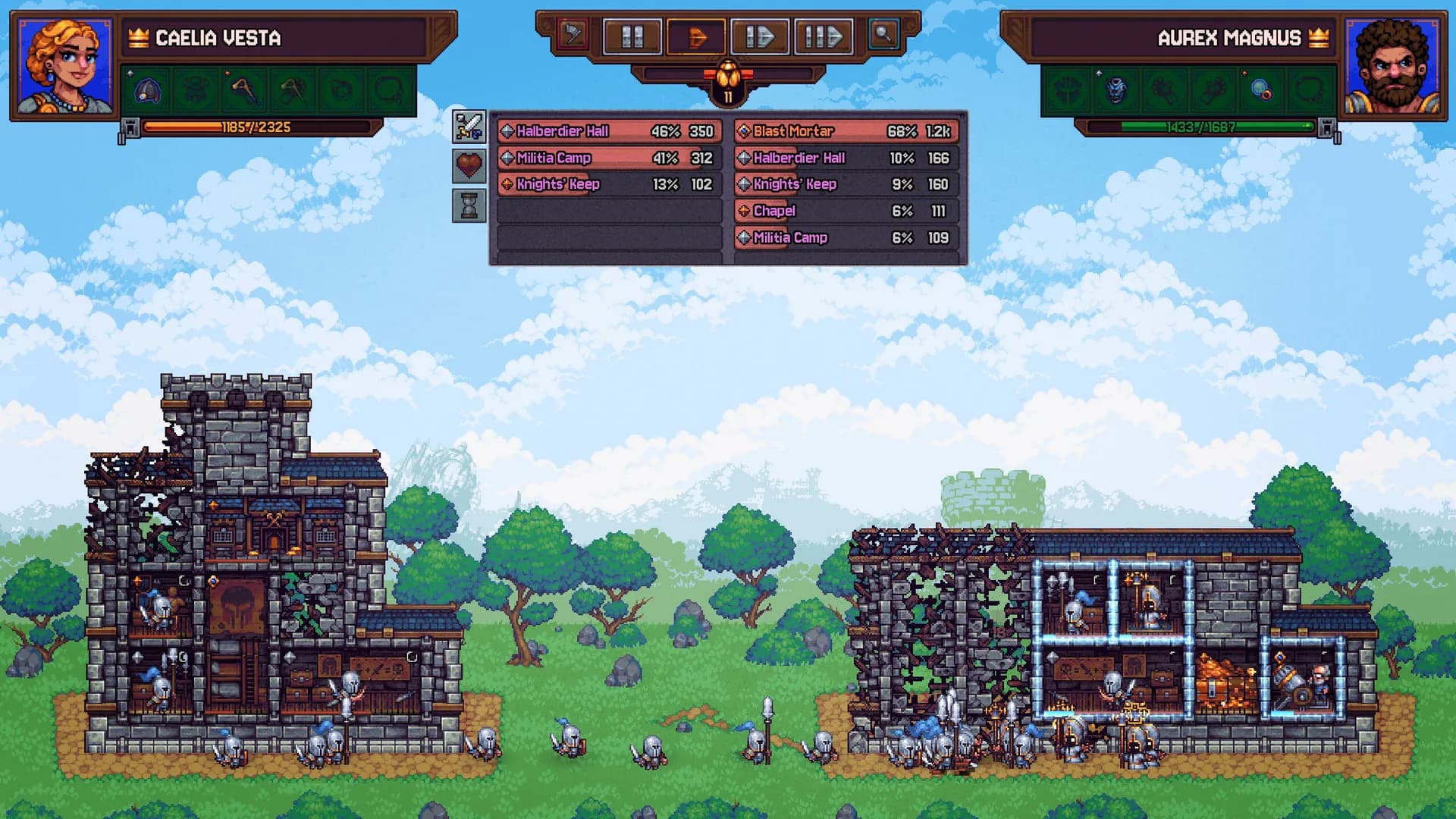 Gridlords, une bataille automatique