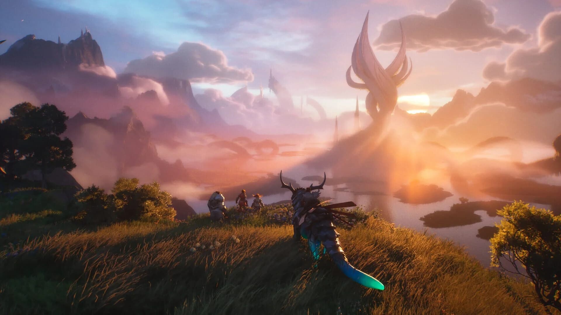 Guild Wars 3, le Vaelwarden et sa monture Seeker