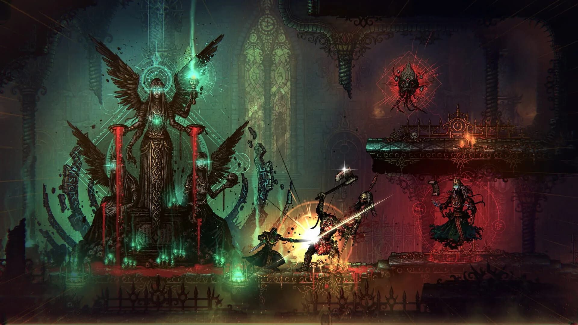 HELLREAPER, relics and build
