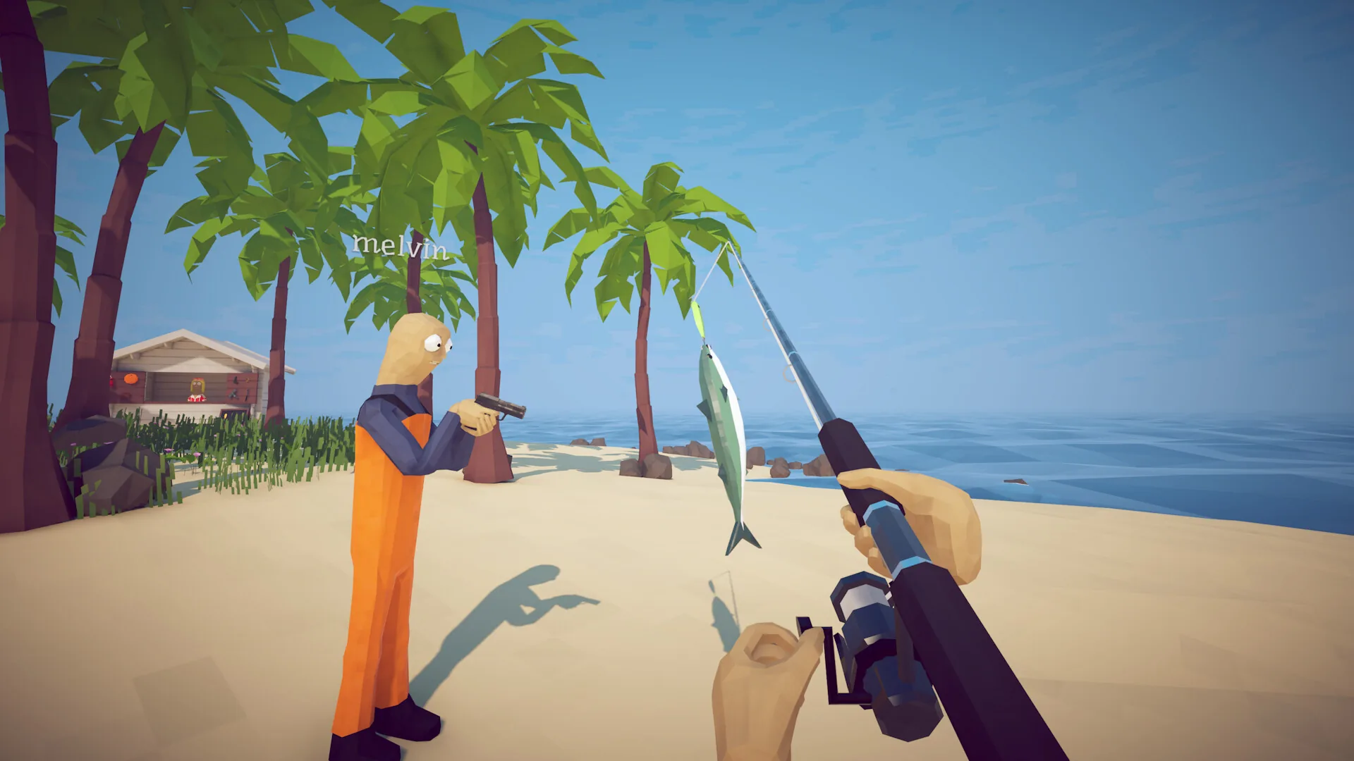 How to Fish, weapons and dangerous creatures
