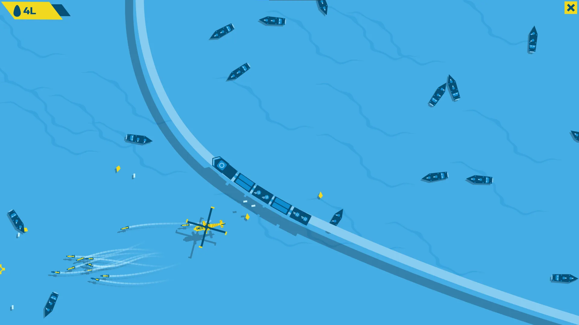 Hydra Heli 2: sinking entire fleets in your slippers, the owned guilty pleasure