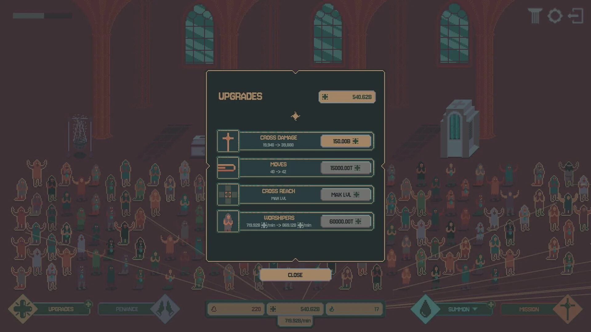 Idle Chapel, une zone à reconquérir