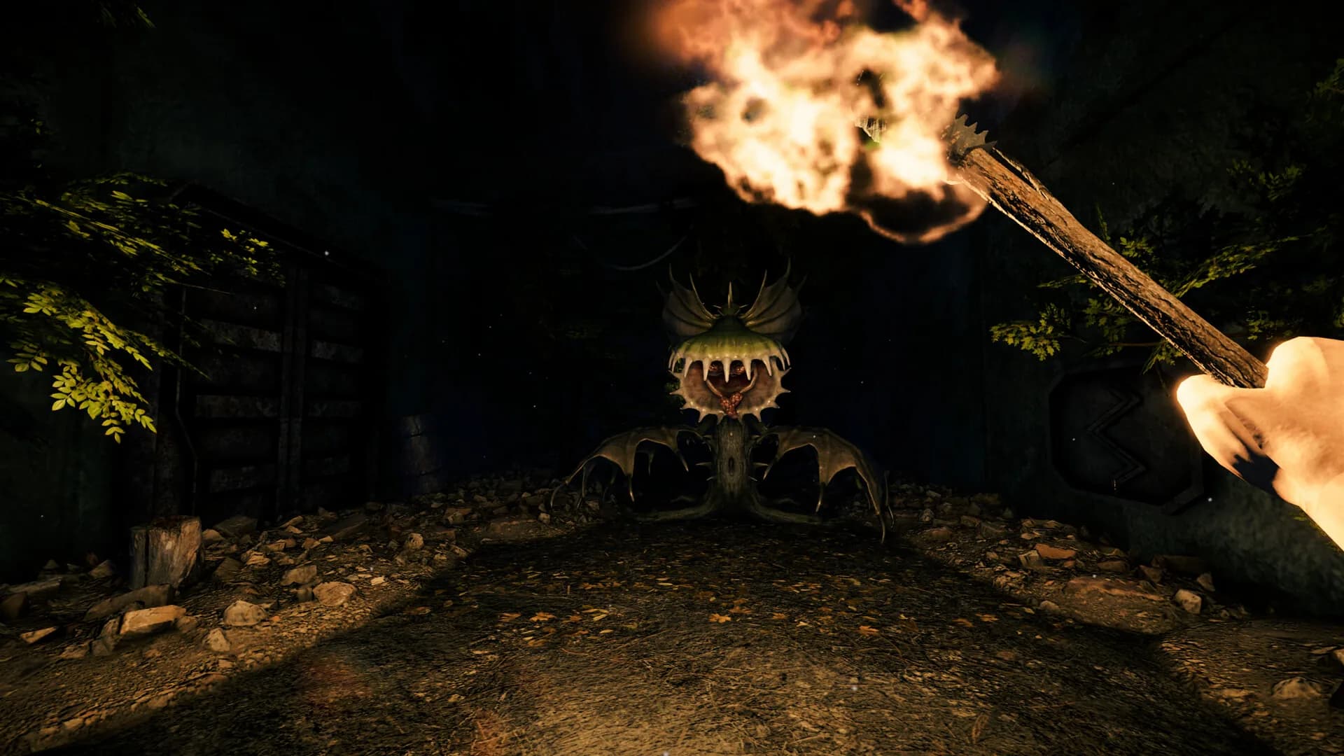 Inferno Protocol, une creature rencontree dans un couloir