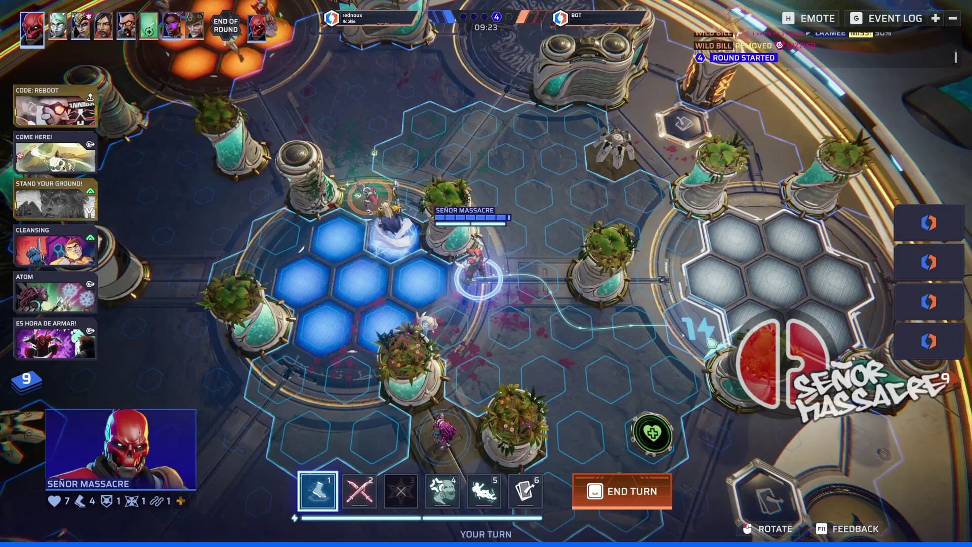 Infinity: HexaDome Tactics, the team of champions