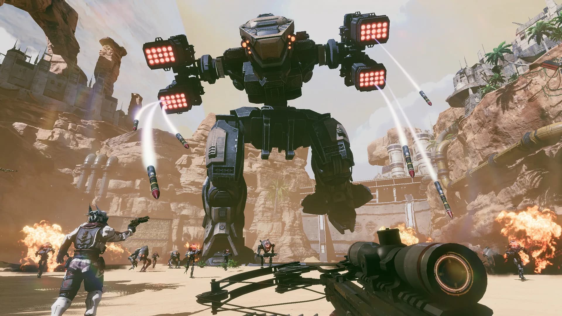 Ironsand : quatre joueurs contre des Titans, et un roguelite qui mise tout sur la synergie d'équipe