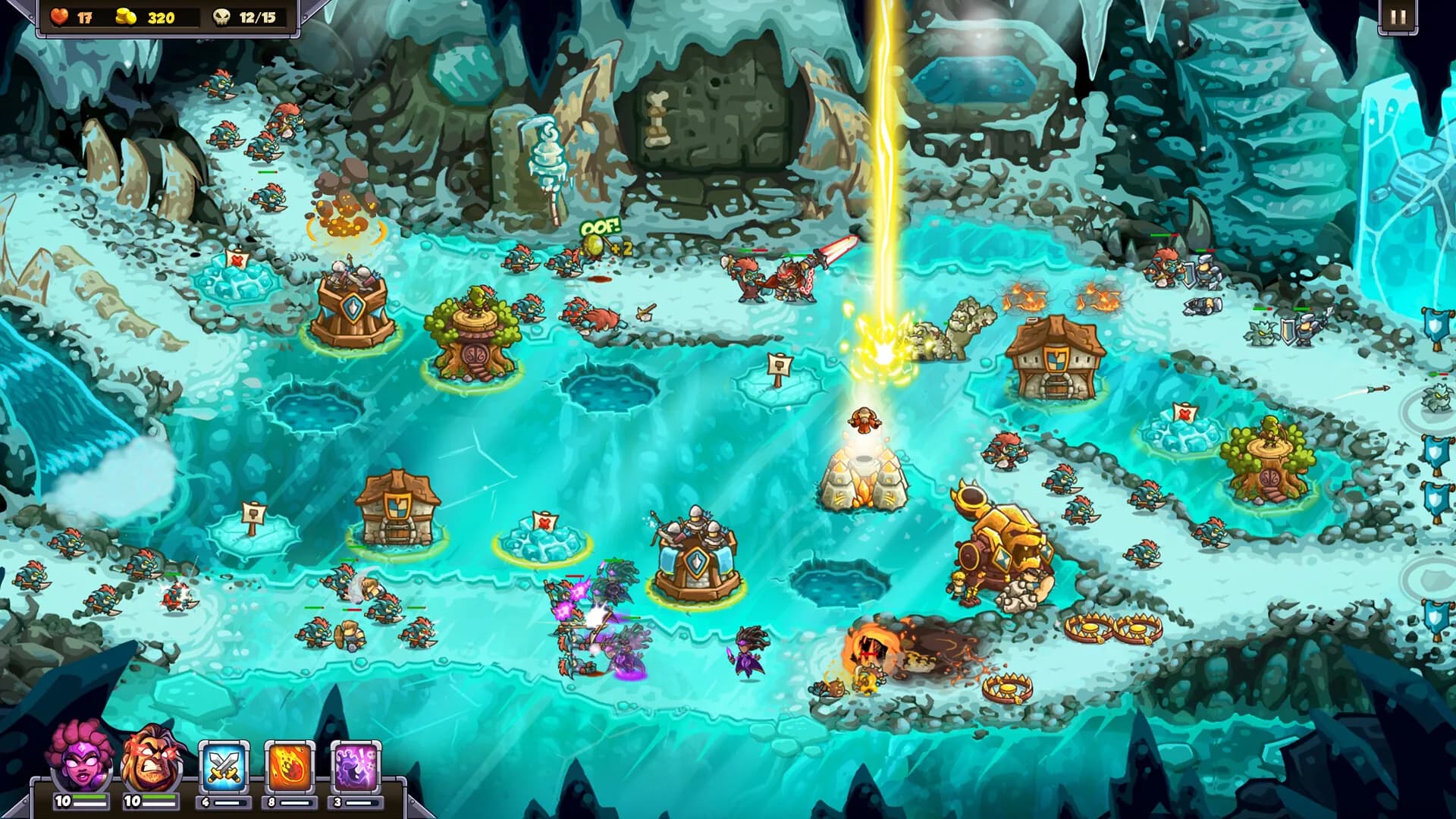 Guide Kingdom Rush 6: Genesis : choisir sa paire de héros, monter les bonnes tours, et garder ses sorts