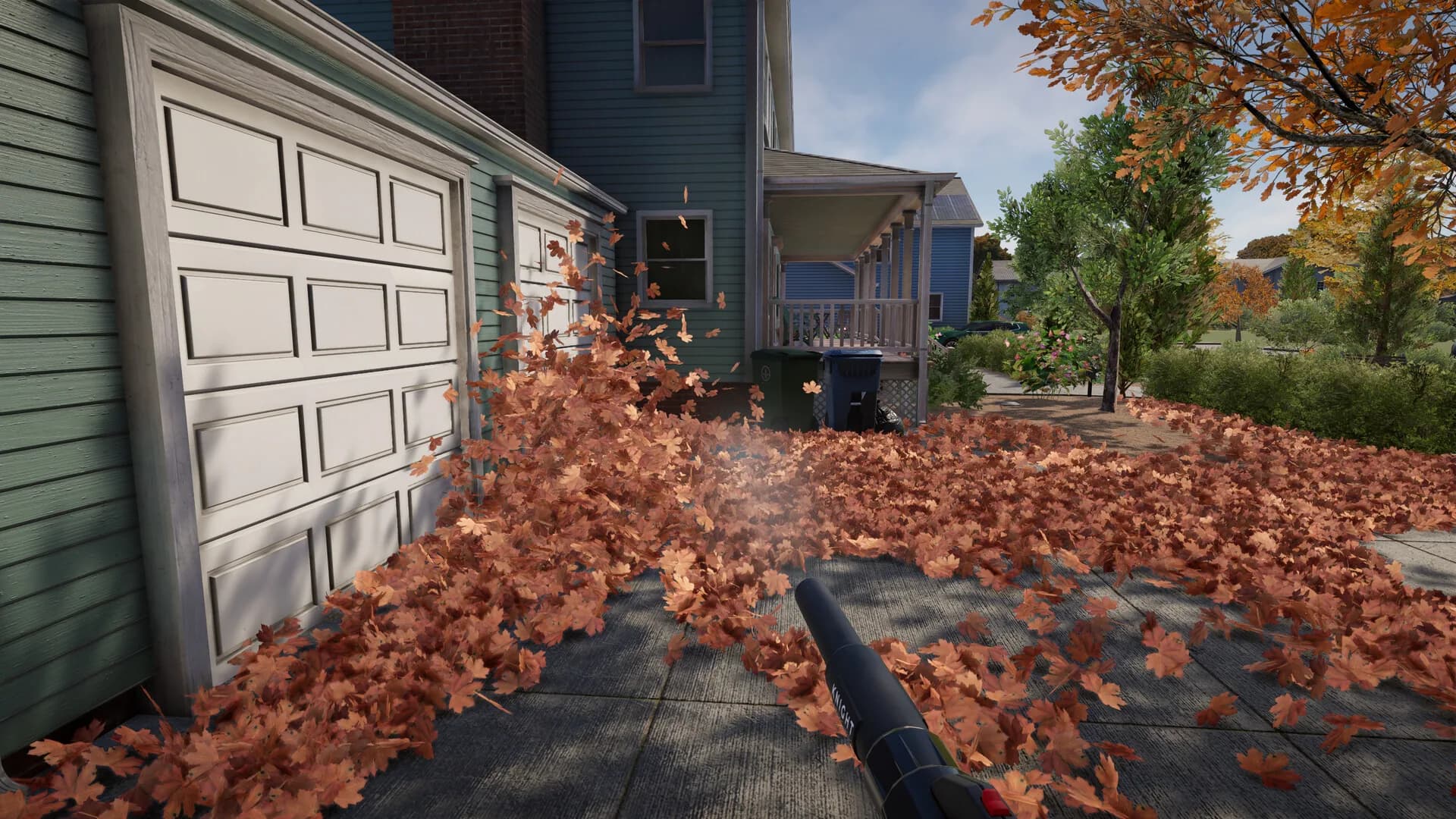 Lawn Mowing Simulator 2, a municipal site