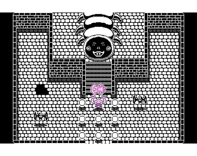 Little Boy, donjon façon Game Boy monochrome