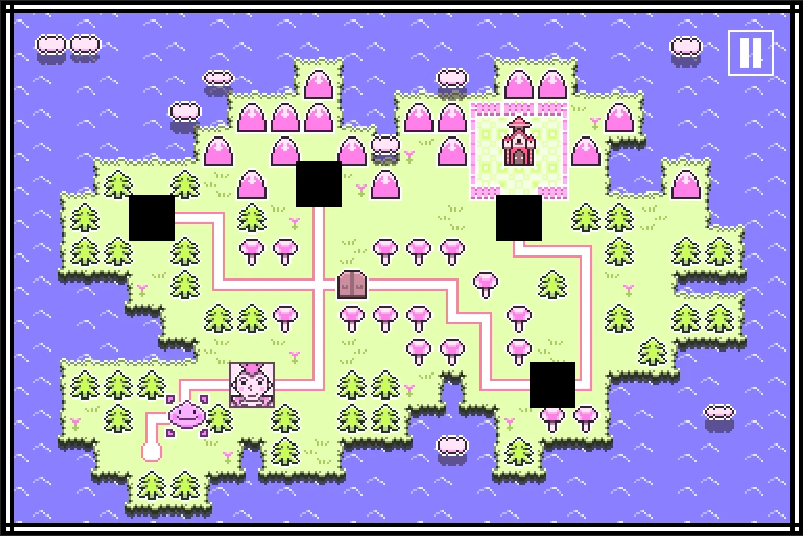 Little Boy, la map de sélection des niveaux