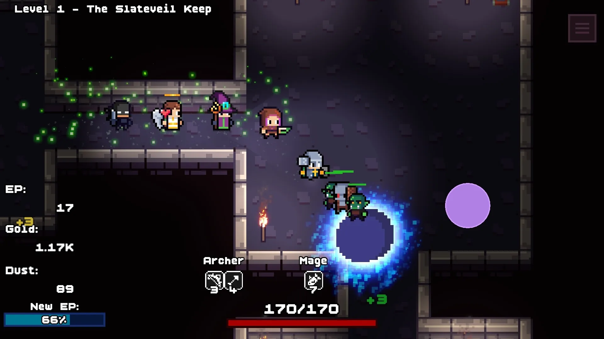 Loop Dungeon, le butin