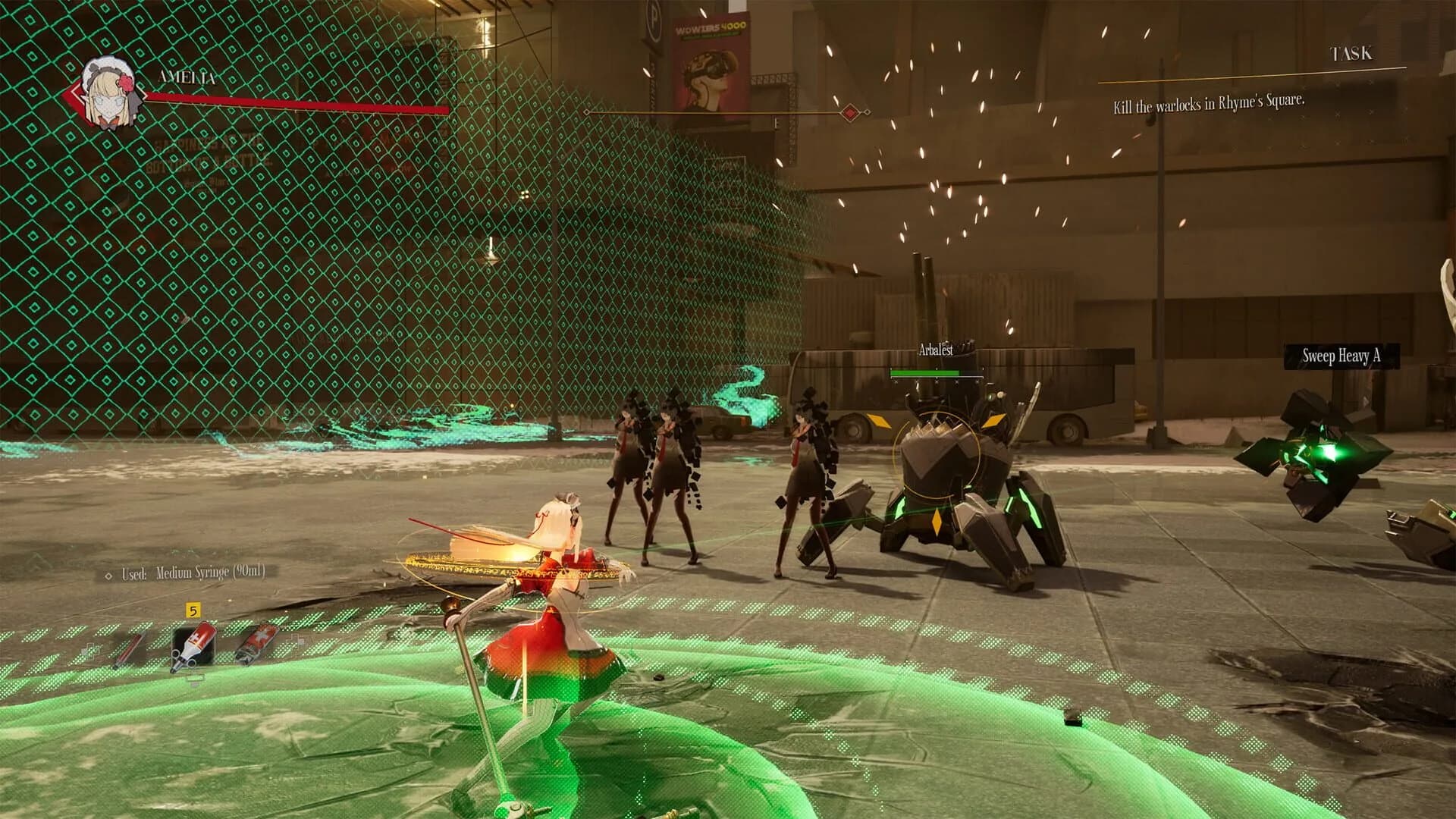 Mahou Arms est un beau hack-and-slash de magical girls, saboté par un fan-service dont il aurait vraiment pu se passer