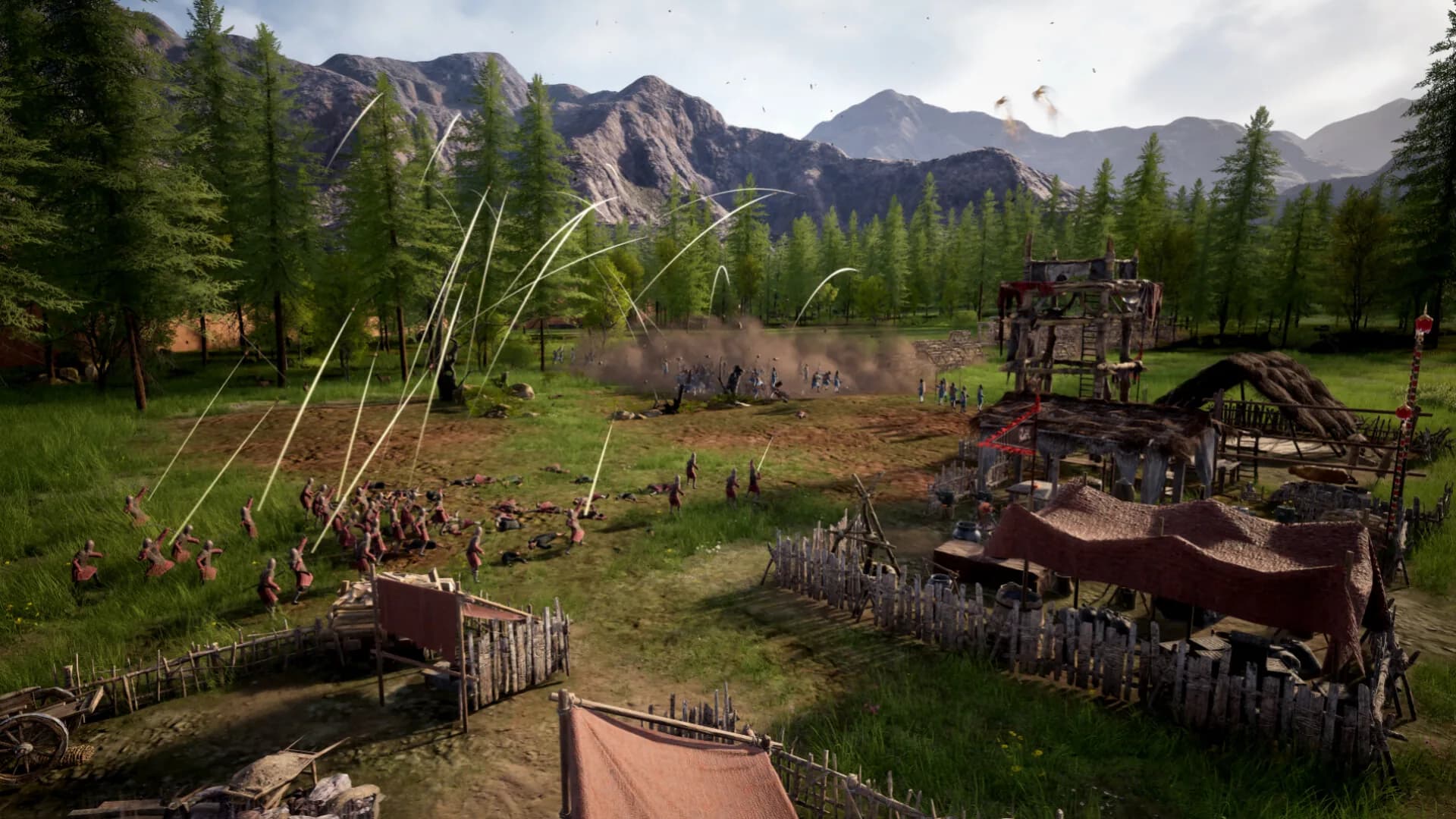 Mandate Order, the large-scale battles and sieges