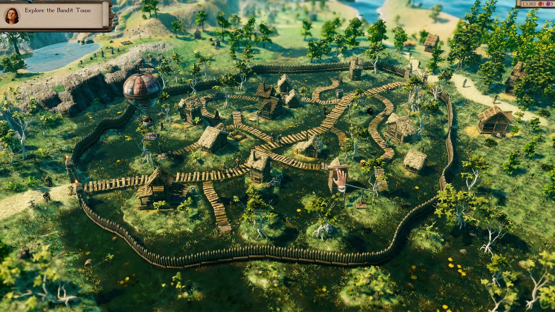 Masters of Albion, village
