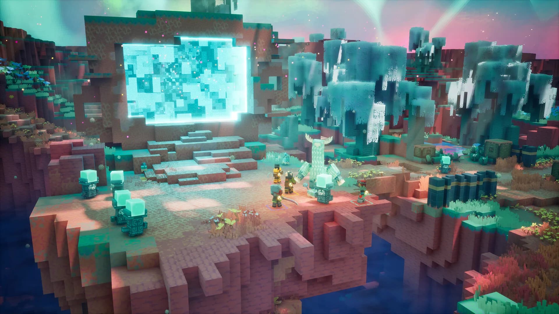 Minecraft Dungeons II, la coop a quatre