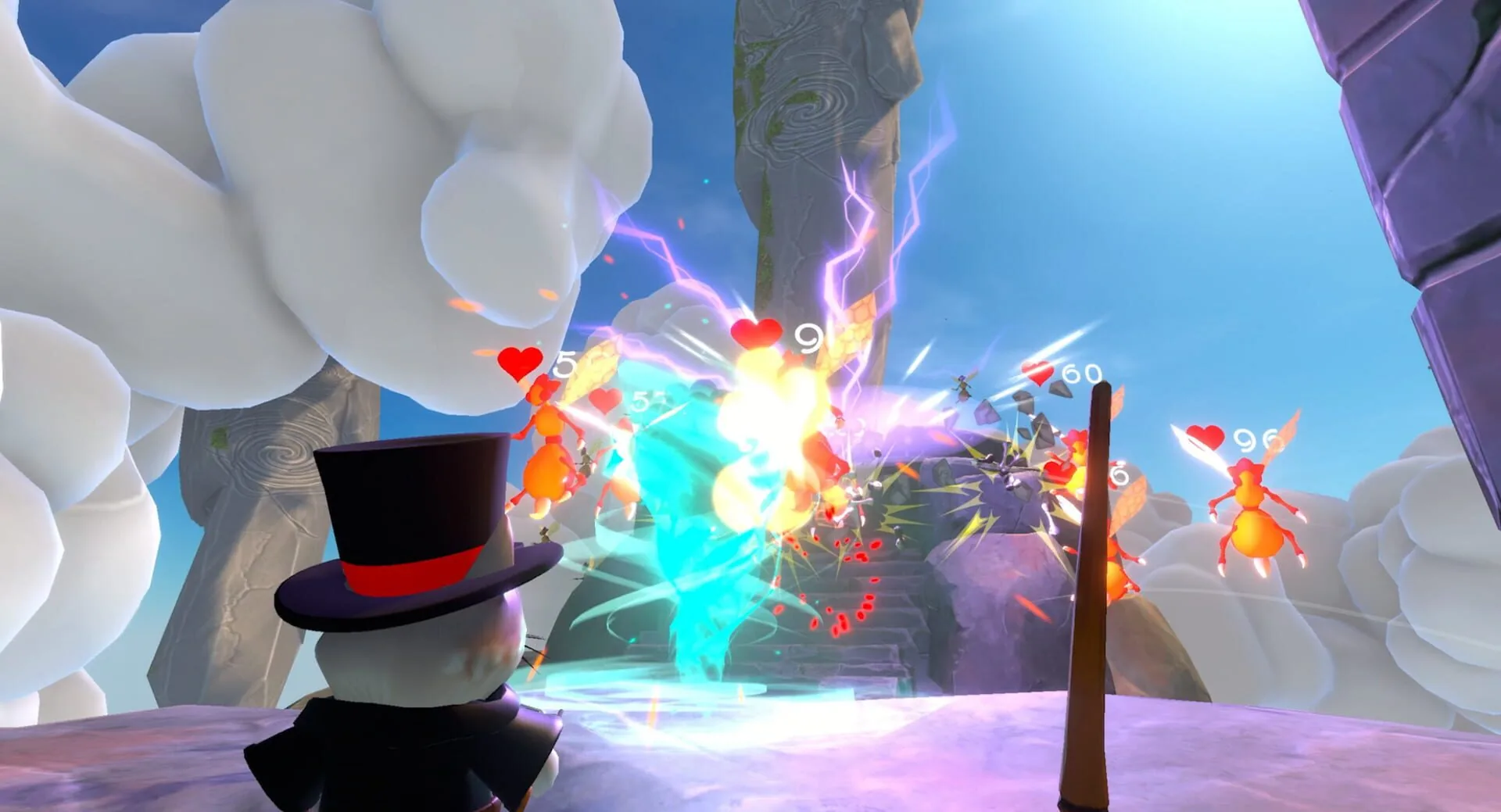 Meowgic, the spell interactions between players that generate co-op chaos