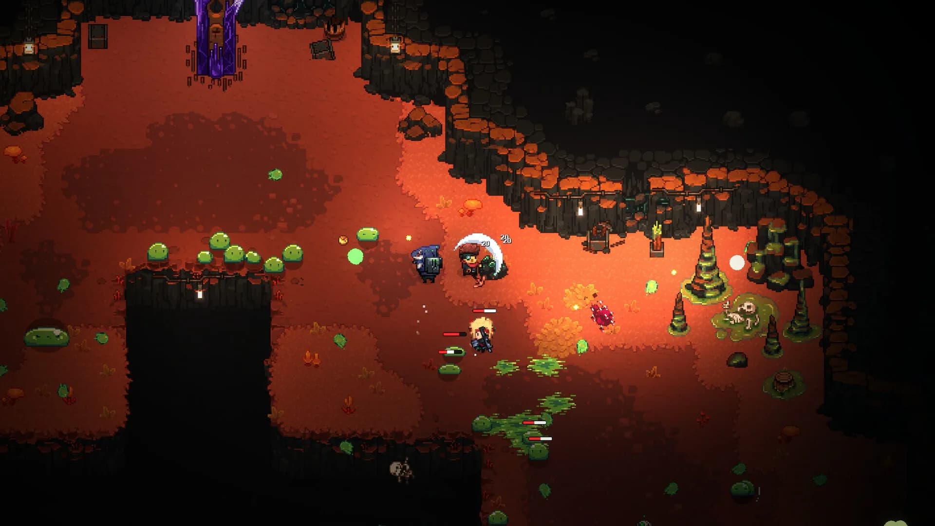 MineGeon Renegades, le combat bullet hell contre les Scavengers