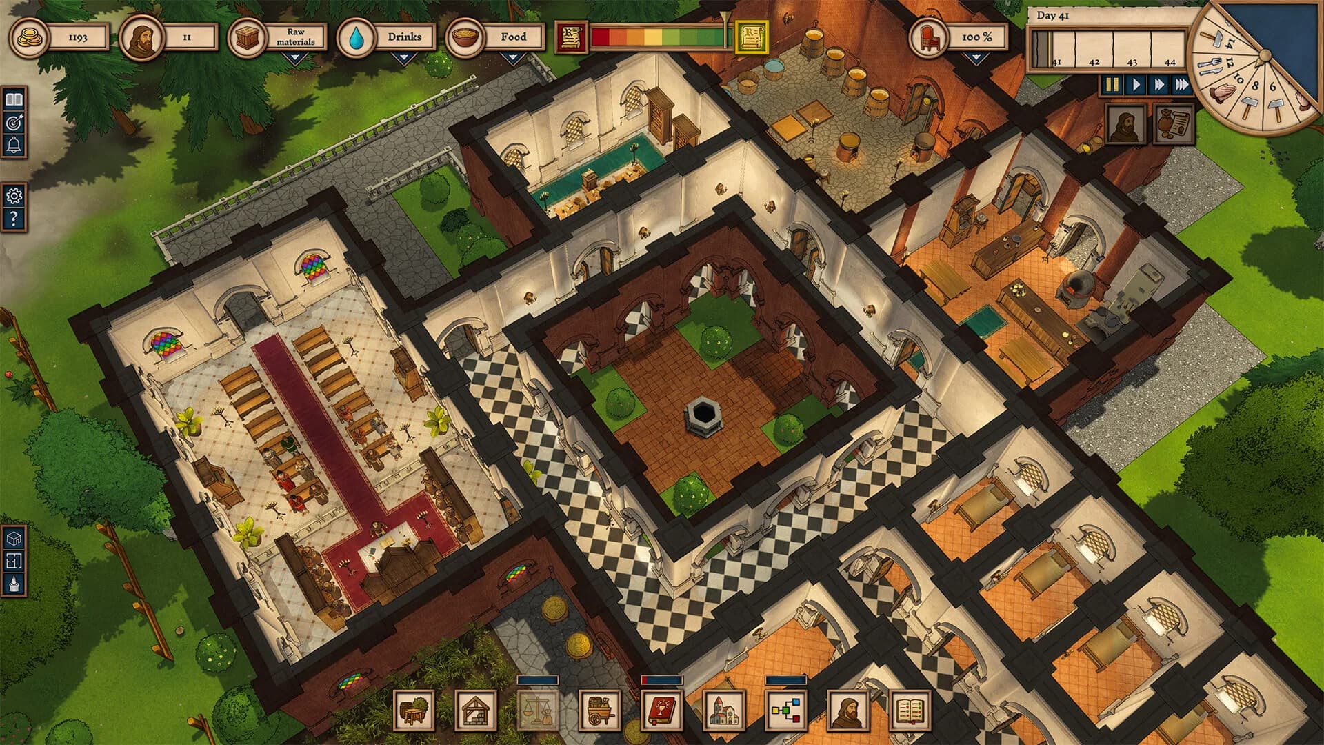 Monastery: Ora et Labora, les moines au travail